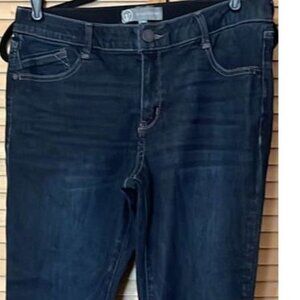 NWOT Wit & Wisdom AbSolution Slim Straight Raw Hem Jeans SZ10P/Charity Sale